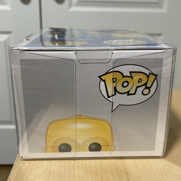 Funko Pop Star Wars #13 C-3P0 (Metallic Chrome) Summer Convention Exclusive 2015 - Picture 5 of 5